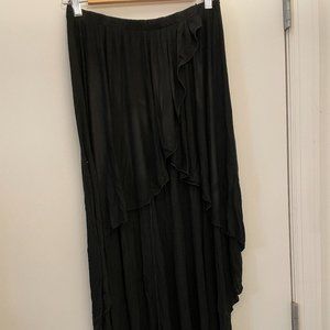 Brandy Melville Black High-Low Skirt